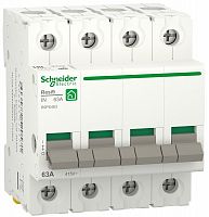 Выключатель нагрузки (мини-рубильник) Schneider Electric Resy9 4п 63А тип AC картинка